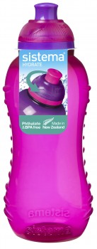 Drikkeflaske, rosa-330ml