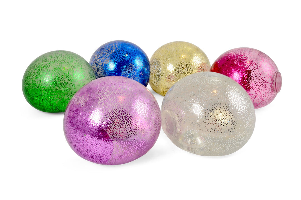 Galaxy squeeze glimmer ball, blå