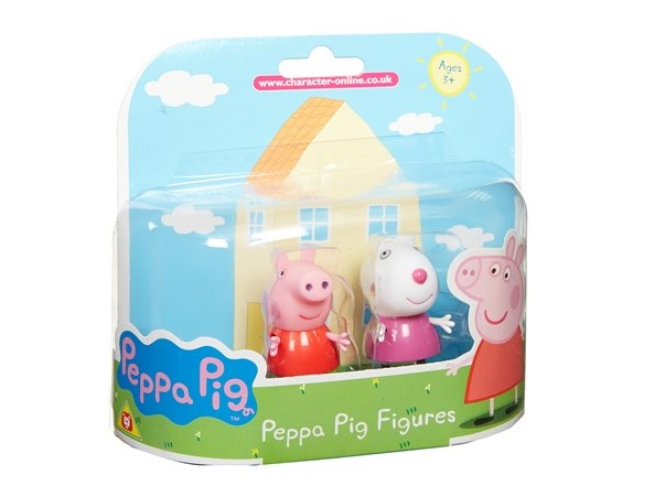 Peppa Gris og Freja Får