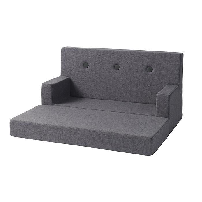 Barnesofa, blågrå m. Grå