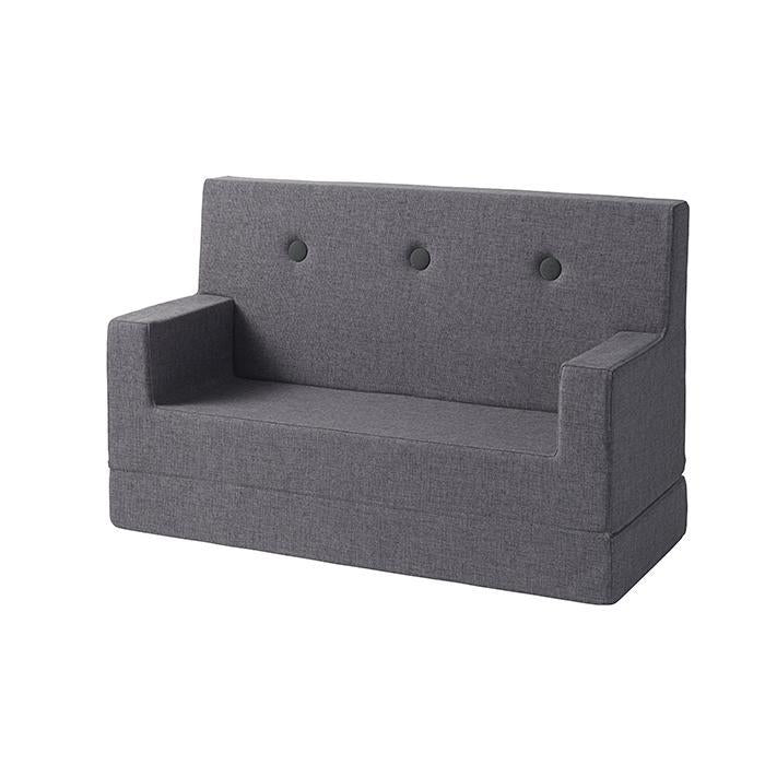 Barnesofa, blågrå m. Grå