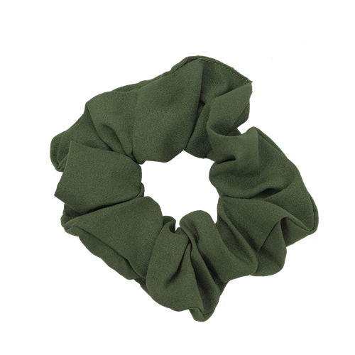 Scrunchie, grunnleggende grønn