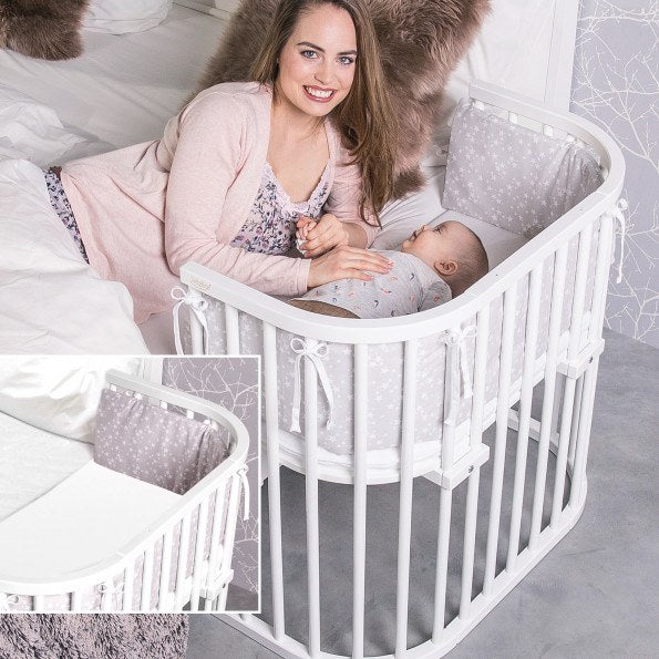 Babybay Original Co-sleeper sengekant - Hvit