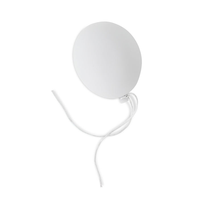 Lampe veggkran ballong, liten - grå