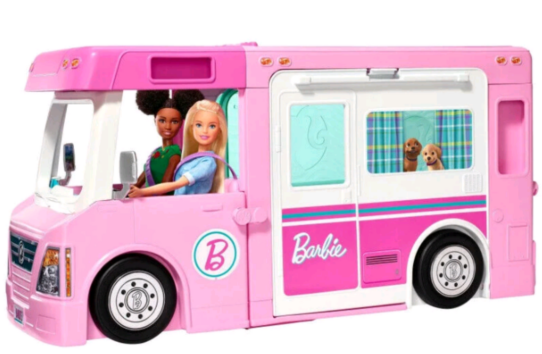 Barbie 3-i-1 bobil