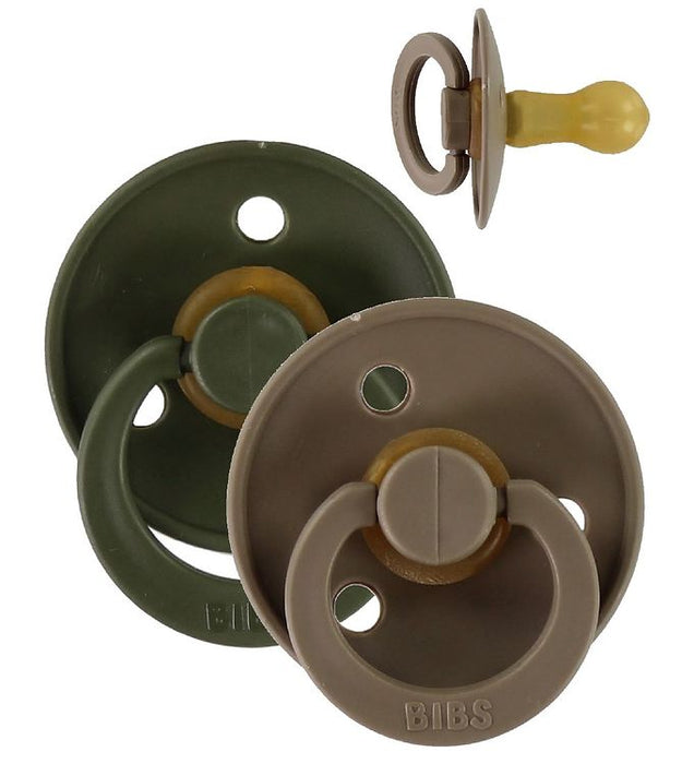 Bibs smokker 2 pk. - hunter green/dark oak (s. 2)