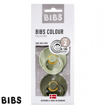 Bibs smokker 2 pk. - sage/hunter green (s. 2)