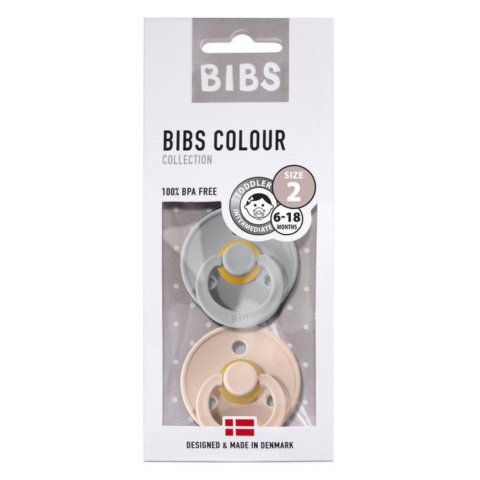 Bibs smokker 2 pk. - cloud/blush (s. 2)