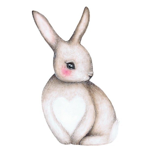 Wallstories - Rabits Sally - medium