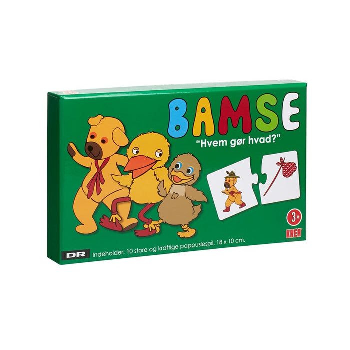 Lek med Bamse Hvem gjør hva?