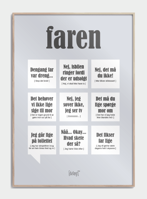 Fareplakat, M (50x70, B2)