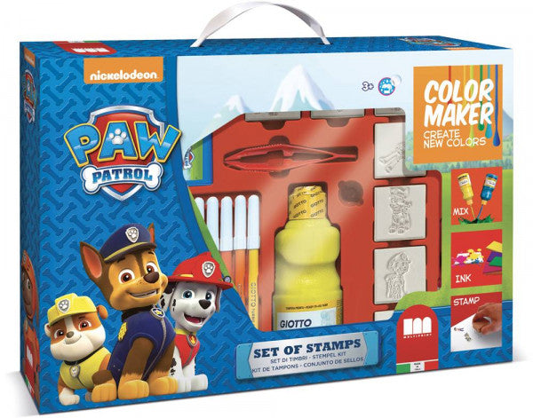 Paw Patrol, farge og malingssett (gutt)