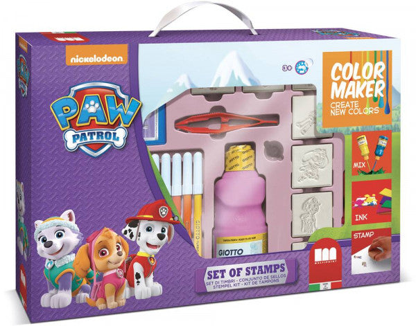 Paw Patrol, farge og malingssett (jente)