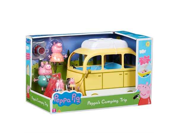 Peppa Gris på camping