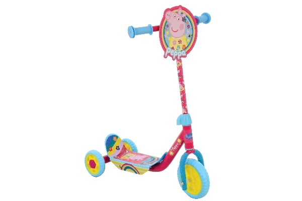 Peppa Gris trehjulssykkel scooter