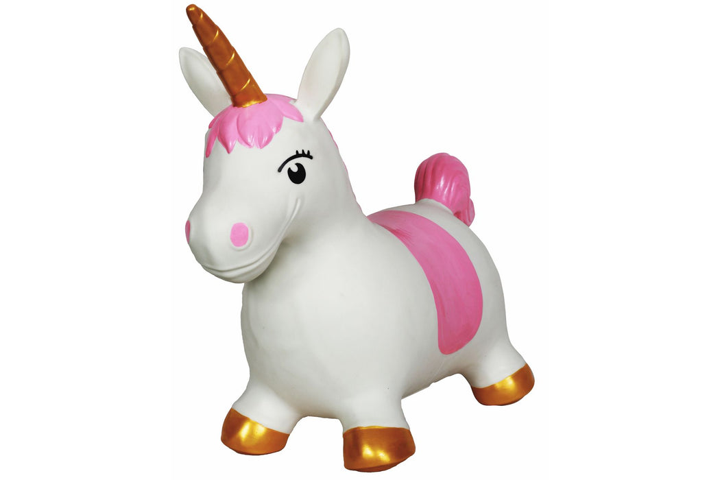 Jumping Unicorn, rosa