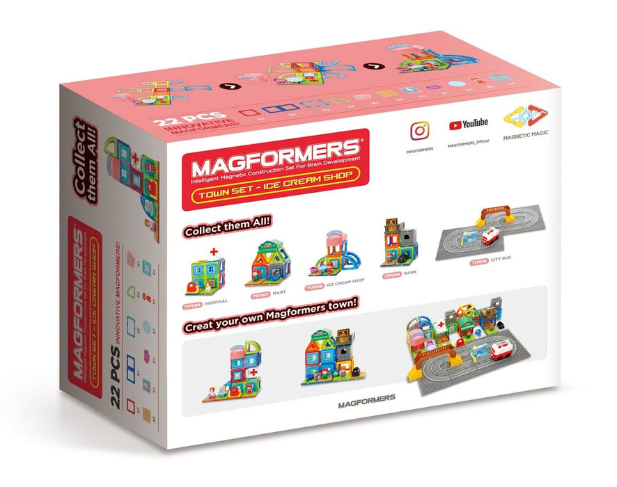 Magformers iskremsett