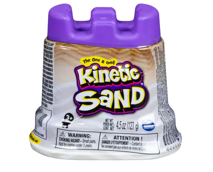 Kinetisk sand, hvit