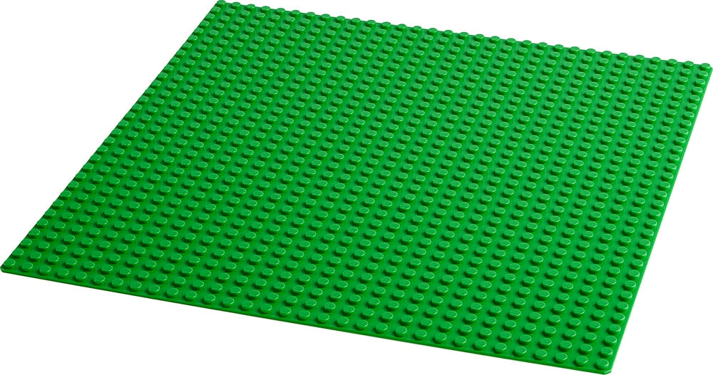 Lego byggeplate - Grønn (32 x 32 knapper)