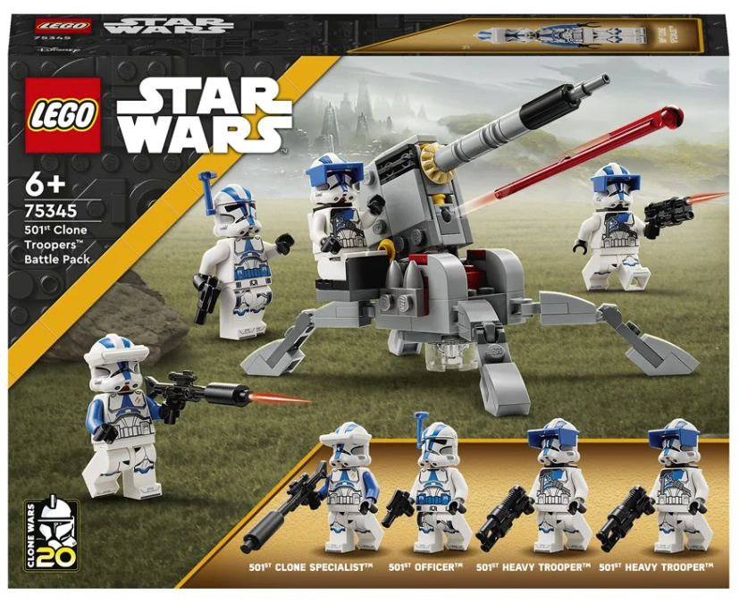 LEGO Star Wars 75345 Battle Pack med klonesoldater fra den 501. legionen