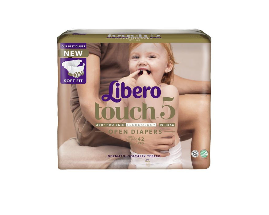 Libero Touch nr. 5, Öppen Blöja