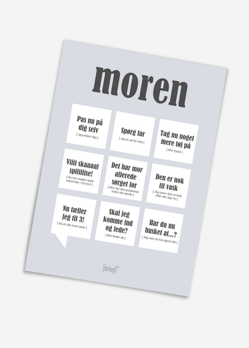 Moren, A5-kort