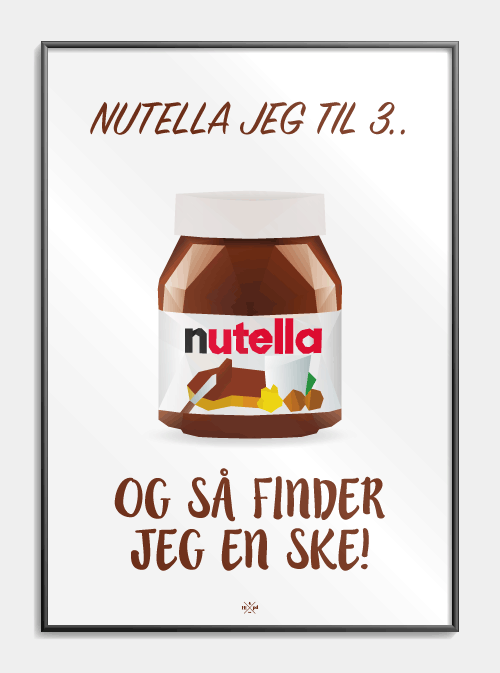 Nutella I for 3 plakater, S (29,7x42, A3)