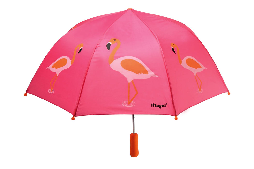 Paraply, flamingo