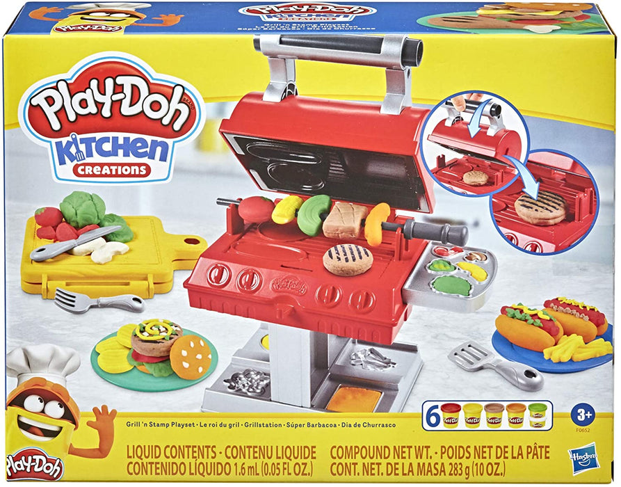 Play-Doh - Grill 'n stempel lekesett