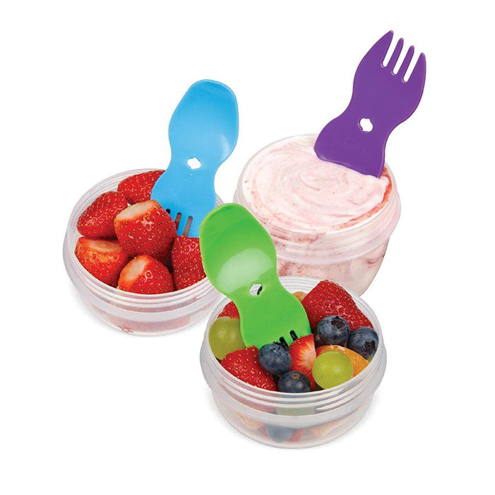 Spork to-go bestikksett - 6 stk.