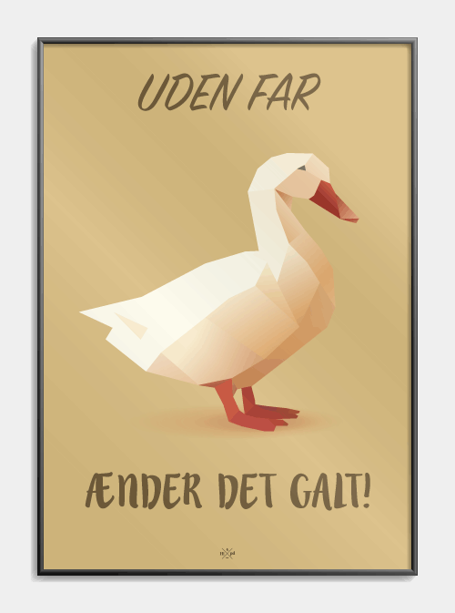 Uten far plakat, S (29,7x42, A3)