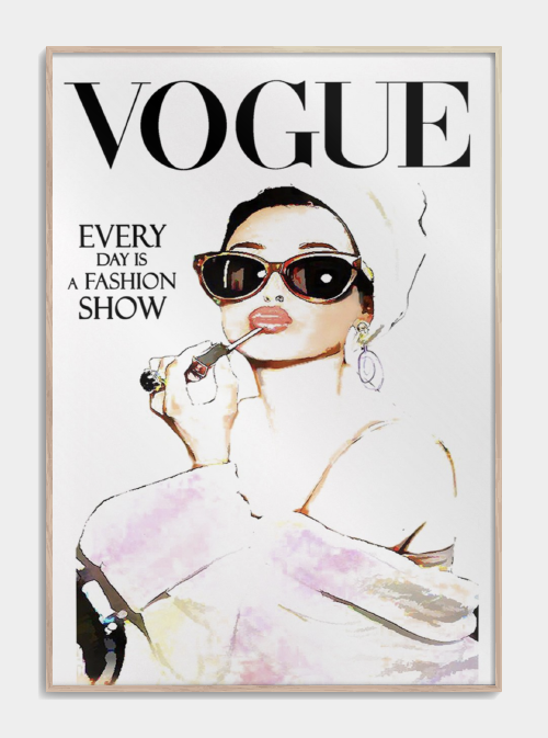 Vogue cover No2-plakat, S (29,7x42, A3)